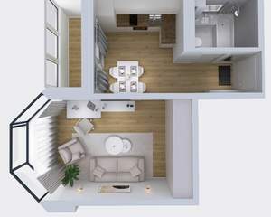 1-к квартира, вторичка, 32м2, 11/17 этаж