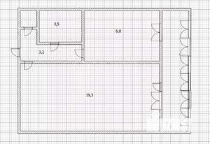 1-к квартира, вторичка, 34м2, 5/5 этаж