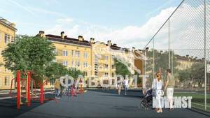 1-к квартира, вторичка, 68м2, 2/4 этаж