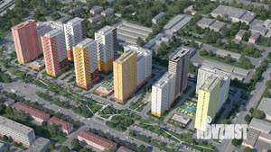 1-к квартира, строящийся дом, 27м2, 25/25 этаж