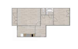 2-к квартира, вторичка, 50м2, 3/5 этаж