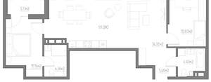 2-к квартира, вторичка, 75м2, 11/11 этаж