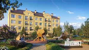 1-к квартира, строящийся дом, 37м2, 3/4 этаж