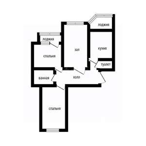 3-к квартира, вторичка, 80м2, 14/18 этаж