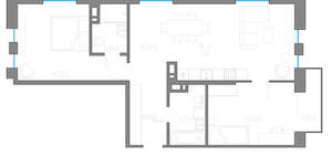2-к квартира, вторичка, 81м2, 7/11 этаж