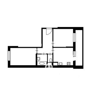 4-к квартира, вторичка, 62м2, 5/5 этаж
