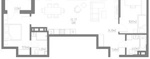 2-к квартира, вторичка, 75м2, 8/11 этаж