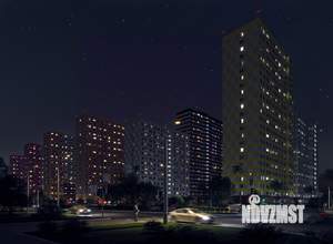 1-к квартира, строящийся дом, 43м2, 18/25 этаж