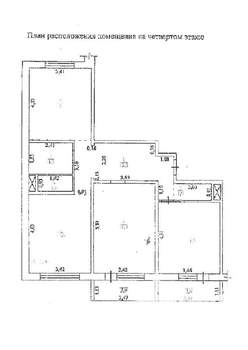 3-к квартира, вторичка, 85м2, 4/10 этаж