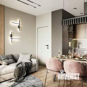 1-к квартира, вторичка, 44м2, 4/4 этаж