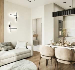 1-к квартира, вторичка, 40м2, 1/4 этаж