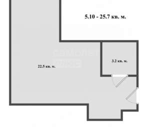 Студия квартира, вторичка, 25м2, 3/4 этаж
