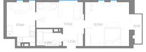 2-к квартира, вторичка, 60м2, 8/11 этаж