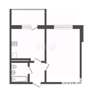 1-к квартира, вторичка, 40м2, 9/17 этаж