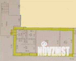 2-к квартира, вторичка, 44м2, 1/5 этаж