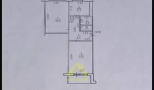 2-к квартира, вторичка, 44м2, 5/5 этаж