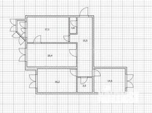 3-к квартира, вторичка, 89м2, 3/5 этаж