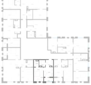 1-к квартира, вторичка, 40м2, 3/11 этаж