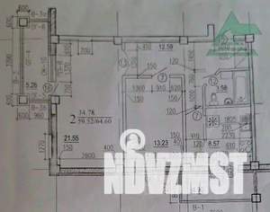 2-к квартира, вторичка, 64м2, 14/17 этаж