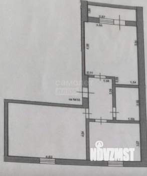 2-к квартира, вторичка, 60м2, 1/3 этаж