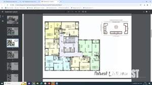 1-к квартира, вторичка, 41м2, 8/17 этаж