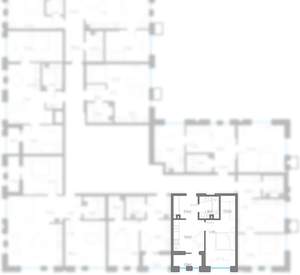 1-к квартира, вторичка, 41м2, 2/11 этаж