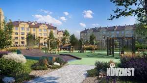 2-к квартира, строящийся дом, 73м2, 1/4 этаж