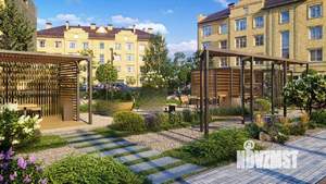 2-к квартира, строящийся дом, 73м2, 1/4 этаж