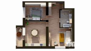 2-к квартира, вторичка, 77м2, 4/17 этаж