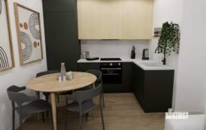 3-к квартира, строящийся дом, 71м2, 6/11 этаж