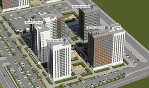 2-к квартира, вторичка, 55м2, 4/18 этаж