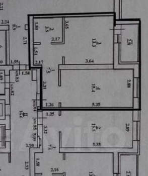 1-к квартира, вторичка, 40м2, 2/10 этаж
