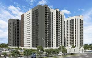 1-к квартира, строящийся дом, 38м2, 9/18 этаж