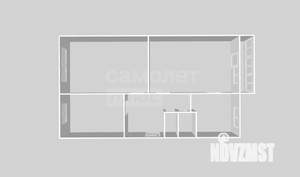 3-к квартира, вторичка, 61м2, 5/5 этаж