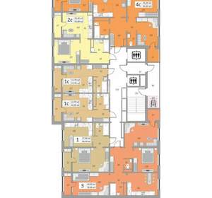 2-к квартира, вторичка, 66м2, 22/24 этаж