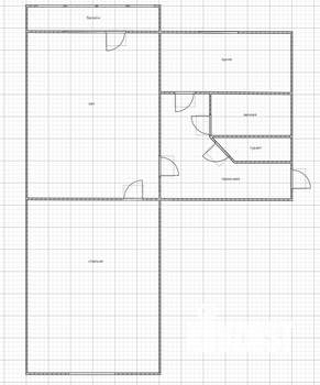 2-к квартира, вторичка, 46м2, 2/5 этаж