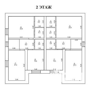 4-к квартира, вторичка, 166м2, 1/2 этаж