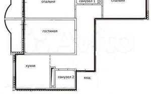 3-к квартира, вторичка, 79м2, 13/17 этаж