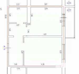 1-к квартира, вторичка, 39м2, 2/17 этаж