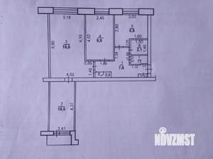 3-к квартира, вторичка, 59м2, 4/9 этаж