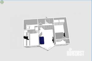 2-к квартира, вторичка, 50м2, 6/11 этаж