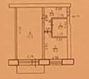 1-к квартира, вторичка, 28м2, 5/5 этаж