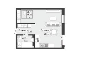 2-к квартира, вторичка, 90м2, 2/5 этаж