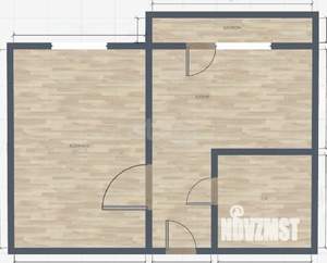 1-к квартира, вторичка, 35м2, 3/19 этаж