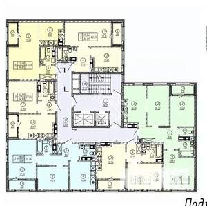 2-к квартира, вторичка, 60м2, 6/16 этаж