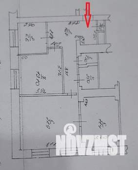 3-к квартира, вторичка, 67м2, 2/3 этаж