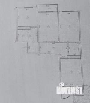 3-к квартира, вторичка, 87м2, 9/10 этаж