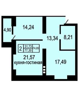 Фото квартиры на продажу (1)