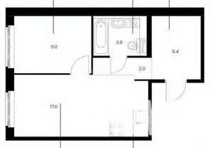 1-к квартира, вторичка, 36м2, 9/18 этаж