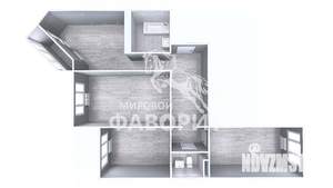 3-к квартира, вторичка, 82м2, 5/16 этаж